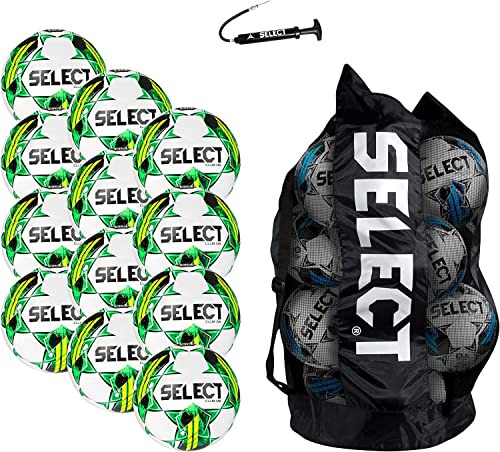 Select Club Db V22 Soccer Ball, 12-ball Pack Con Bolsa De Bo