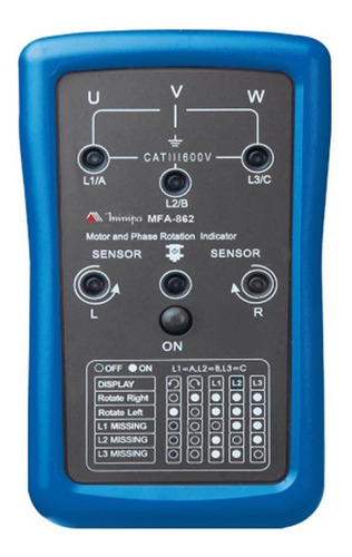 Fasímetro Minipa Mfa-862