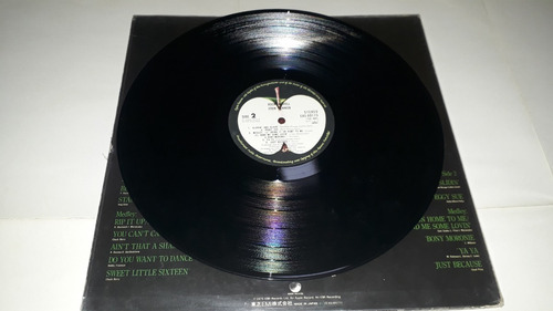 Lp Japonês John Lennon Rock N Roll 1975 + Folheto 6 Páginas (Usado)