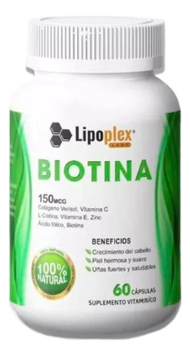 Biotina Lipoplex 60 Caps