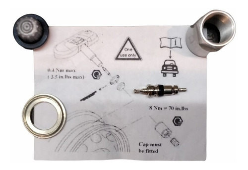 Reparacion Valvula Sensor Presion Rueda Mondeo S-max Genuino