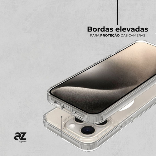 Capa Anti Impacto Az Magsafe Pro Bold Para iPhone 15 Pro
