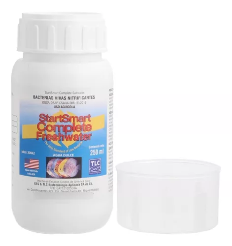 Bacteria P/peces Acuario Startsmart Agua Dulce 250ml Pecera