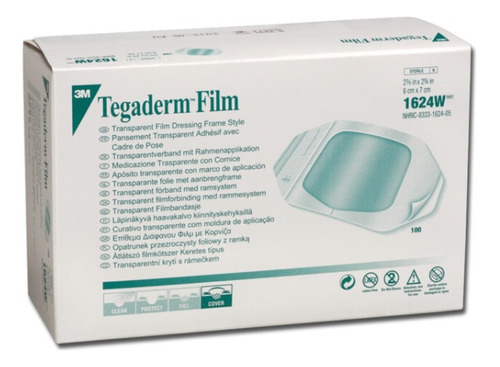 Pack 10 Tegaderm Film 3m Transparente 6x7