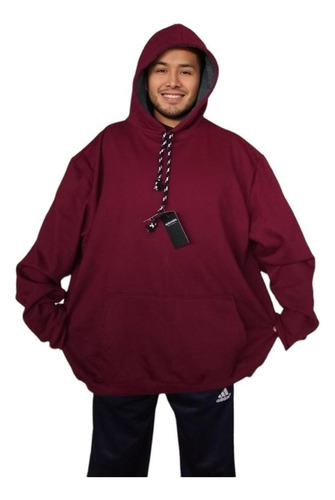 Sudadera 6xl Y 7xl Color Liso Corte Extra Amplio