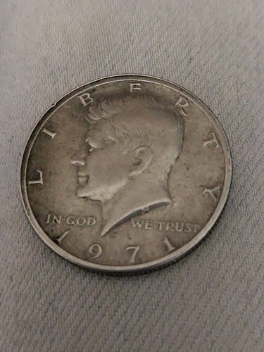 Moneda De E.u.de América Half Dolar 1971 Kenedi Cobre Níquel