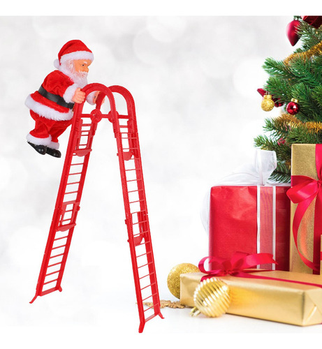 Precioso Muñeco De Papá Noel Para Subir Escaleras, Manualida