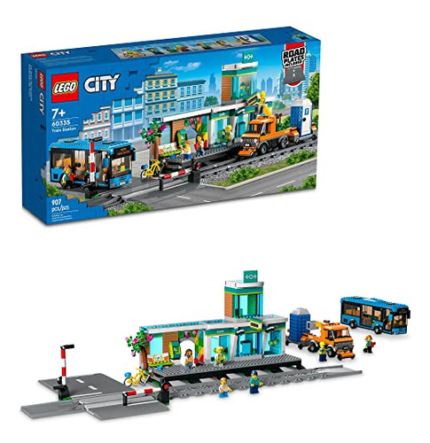 Juego De Construcción Lego City Train Station 60335 Con Toy