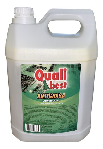 Limpiador Antigrasa Qualibest X 5 Lts.