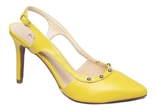 Scarpin hotsell de bolinhas