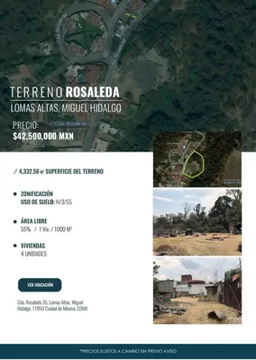 Terreno en venta