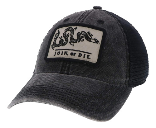 Na-1 Legacy Join Or Die Gorra Estilo Camionero Negro, Talla