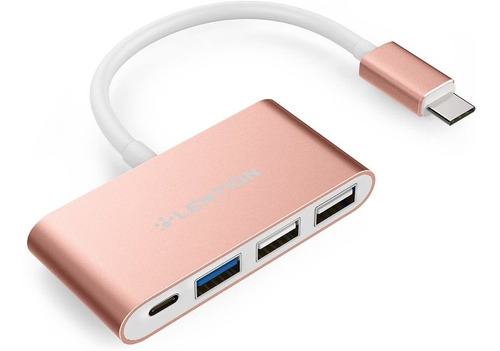 Lention 4-en-1 Usb-c Hub Con Tipo C, Usb 3.0, Usb 2.0 Co...