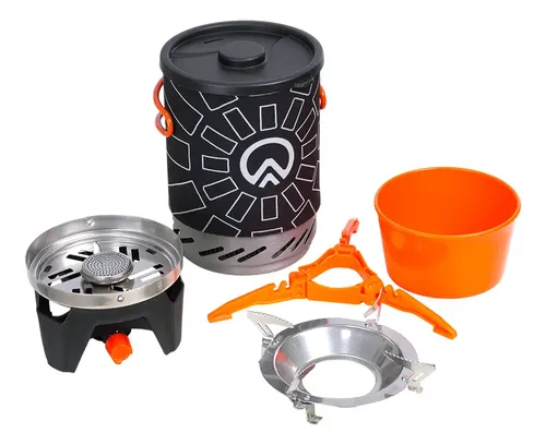 Fogareiro Para Camping Portátil Jet Cook 1,1l - Azteq Gás