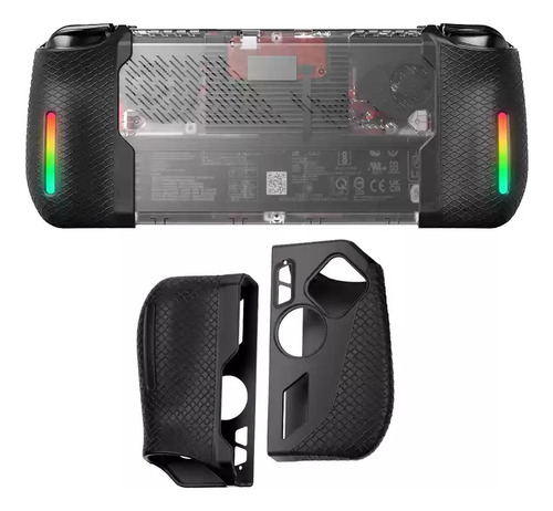 Capa De Proteção Jsaux Silicone Grip Compatível Com Rog Ally X, Rog Ally X Grip, Acessórios Asus Rog Ally X, Conjunto De Capa De Silicone