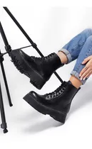 Comprar  Borcegos Mujer Botas Zapatos Botitas Bajas Cómodas Cuero Pu