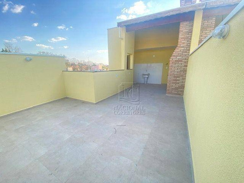 Cobertura Com 2 Dormitórios À Venda, 86 M² Por R$ 345.000,00 - Jardim Utinga - Santo André/sp - Co4831