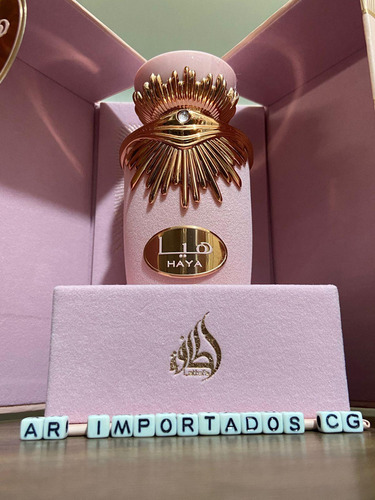 Lattafa Haya Edp 100ml Perfume Arabe Feminino