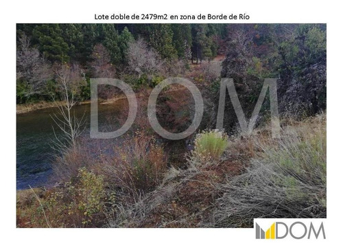 Imagen 3 de 16 de Lote Doble En Esquina Sobre Borde De Río, En Una Zona Muy Tranquila. Apto Emprendimiento Turístico. - Meliquina