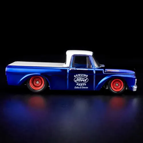 Hot Wheels Ford F100 1962 Rlc Azul Fomoco Lacrada | MercadoLivre