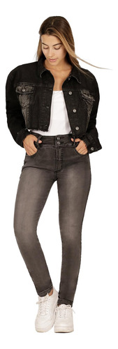 Jeans Wendy Iv Gris Divino Jeans