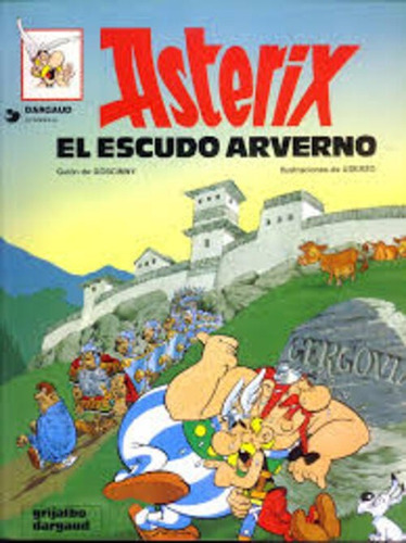 Libro Asterix El Escudo Arverno - Goscinny - Grijalbo 