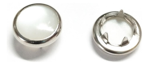 Broche Aro Perla 11 Por 100 Unidades Niquel