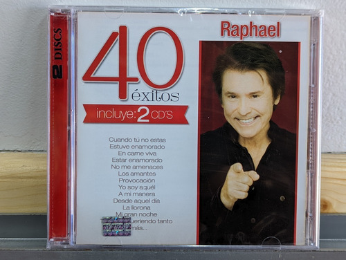 Raphael 40 Exitos (cd) Nuevo Sellado