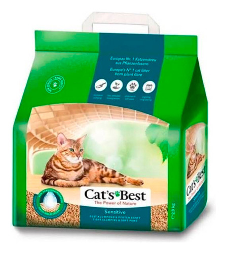 Arena Para Gatos Cat`s Best Sensibles 2.9kg