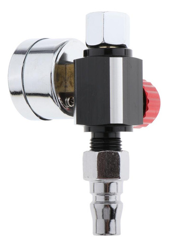 Manómetro De Presión De Aire De Pulverización Rojo 3.2cm