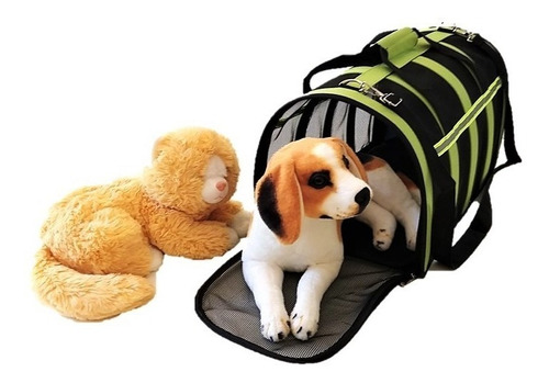 Bolsa Mala Transporte Pet Cachorro Gato Viagem Avião G Tela 