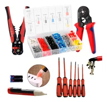 Comprar Alicate Crimpar Decapador Kit Terminal Ilhos Chaves Teste