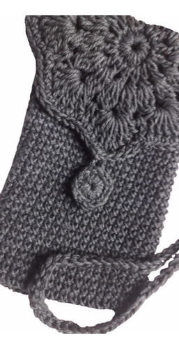 Bandolera Porta Celular Personalizable A Crochet 