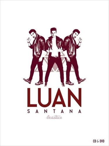 Dvd+cd Luan Santana-acústico, Novo, Lacrado, Original