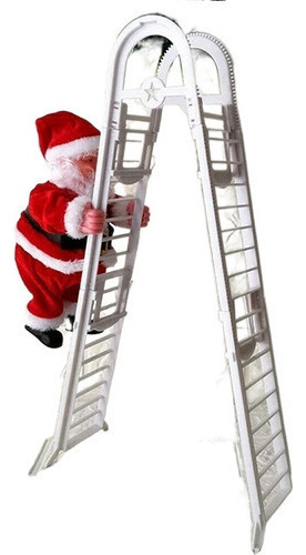 Escalera Musical De Santa Claus Con Movimiento