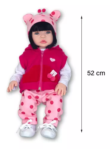 Bebê Reborn Grande Baby Alive 52cm Silicone Realista Loira - Cegonha Reborn  Dolls - Bonecas - Magazine Luiza