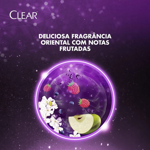 Shampoo Anticaspa Hidratação Intensa 200ml Clear