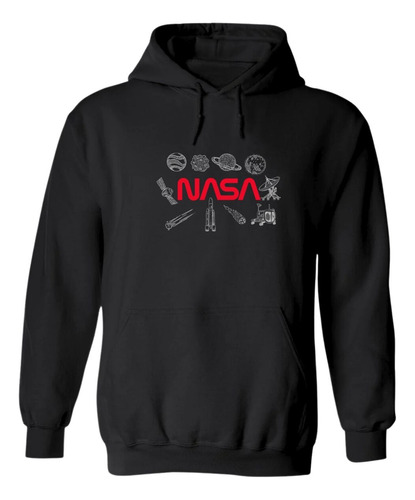 Sweater Suéter Mujer Hoodie Nasa Espacio