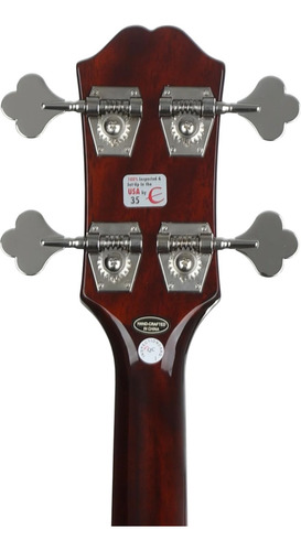 Bajo EpiPhone Jack Casady Signature Gld Metallic Gold Acabado Del Cuerpo Barnizado Cantidad De Cuerdas 4 Color Dorado Orientación De La Mano Diestro