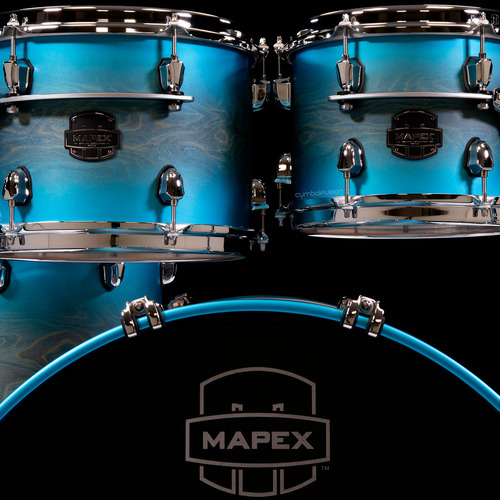 Batería Saturn Evolution Hybrid 6 Pzs Color Azure Burst Sev6