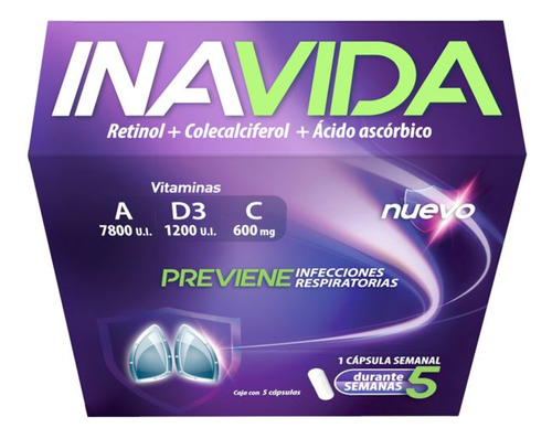 Inavida Caja Con 5 Cápsulas N/a