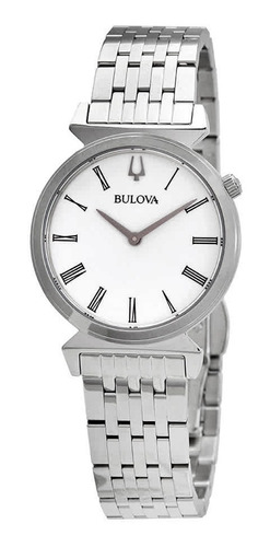 Reloj Para Mujer Bulova 96l275 De Cuarzo Con Pulsera Y