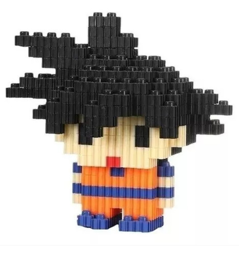 Mini Bloques Diseño Goku