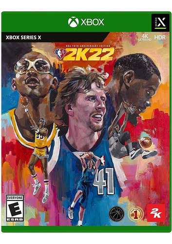 Nba 2k22 Edición 75 Aniversario Nuevo Para Xbox Series X