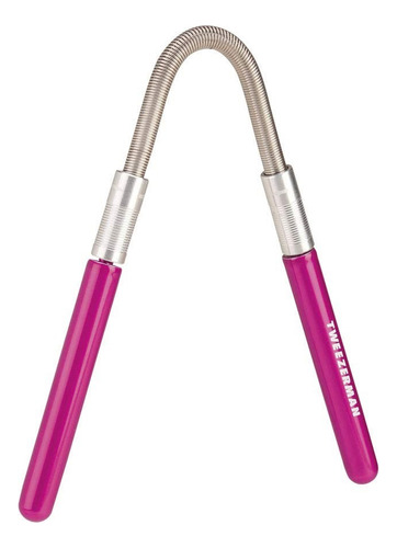 Removedor De Pêlos Faciais Tweezerman Smooth Finish + Pinça Cor Rosa-chiclete