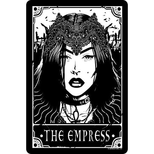 Señales Metálicas Vintage  The Empress, Deadly Tarot ...