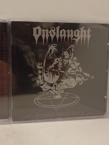 Onslaught Power From Hell Rmst Edition Cd Nuevo 