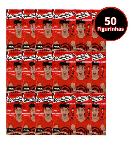 Kit 50 Figurinhas Do Álbum Enaldinho A Lenda = 10 Envelopes 