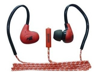 Audifonos Maxell Con Microfono Twist Earhook Rojo