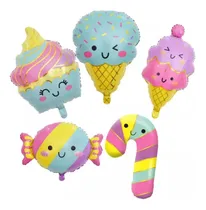 Comprar Globos Caramelo, Helado, Cupcake, Bastón, Dulces, Cumpleaños